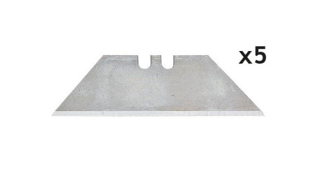 Lot de 5 lames trapézoïdale 60x19 mm