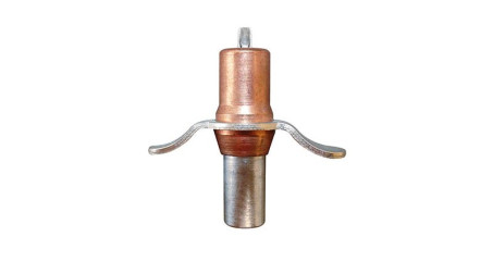 Pince d'assemblage avec ailette diam 3,2 mm