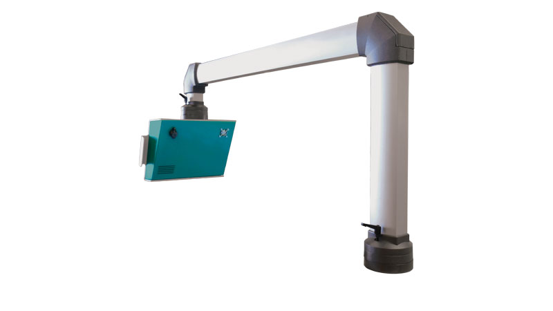 Bras pupitre orientable détail 3