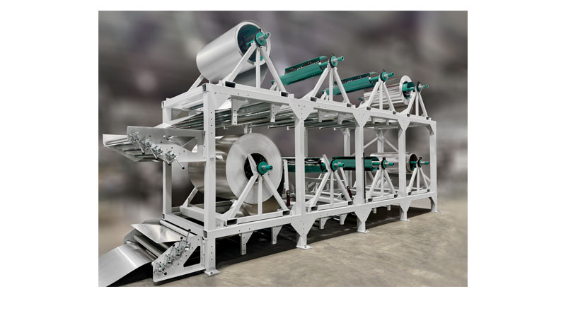 Dévidoir empilable largeur 1000mm - charge maxi 1200 kg