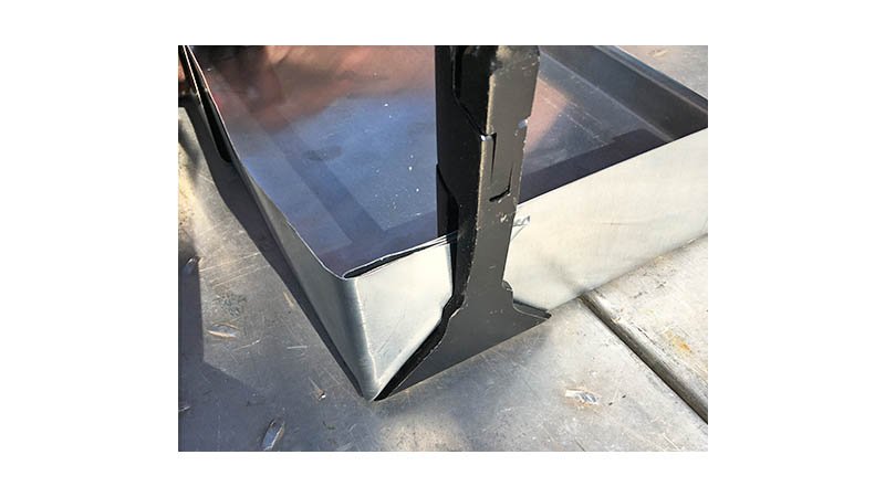 Pince à border triangulaire, 100 mm, profondeur 100 mm - action2